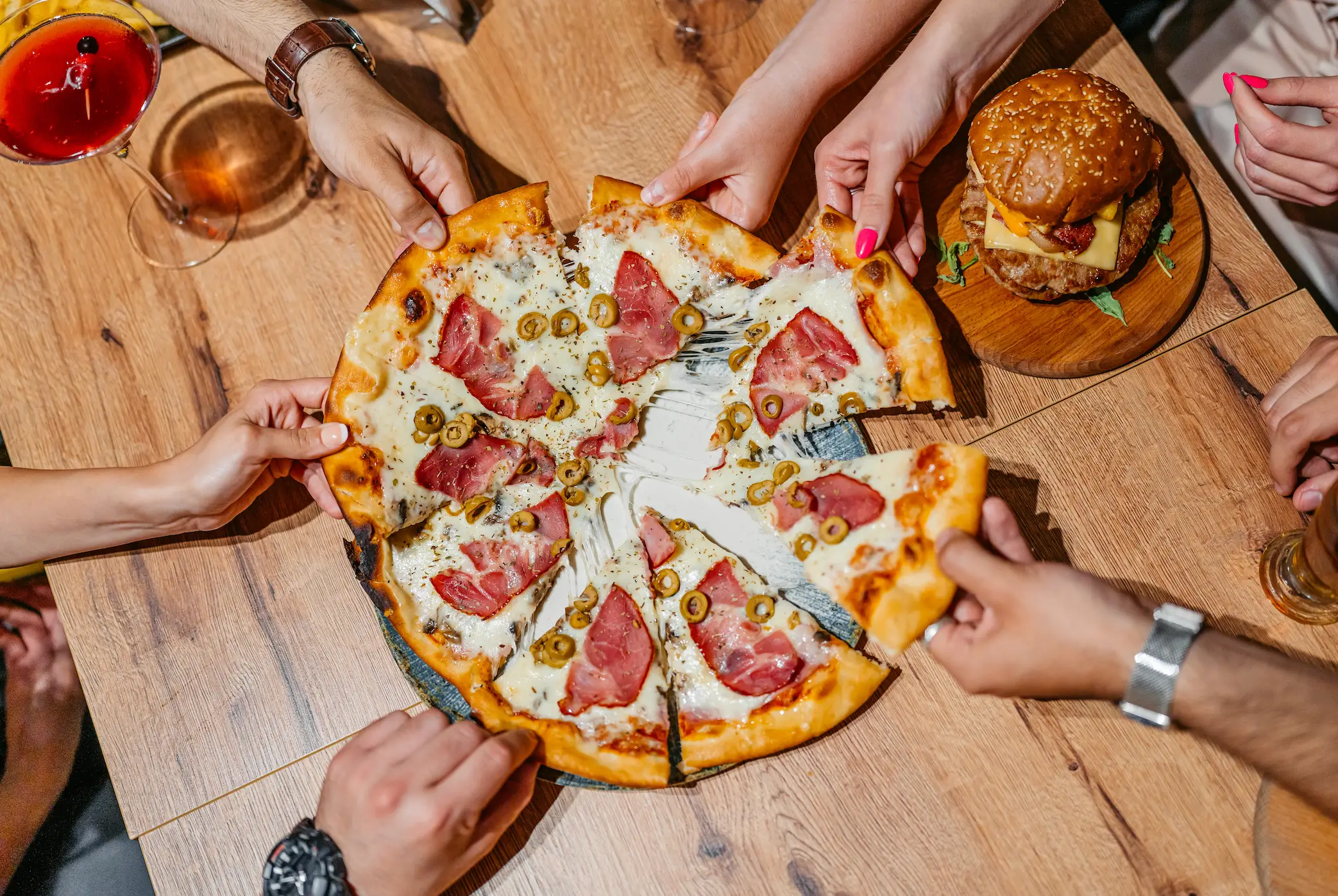The woman claims it was actually her daughter who accepted the terms of use when she ordered a pizza (Getty Stock Image)