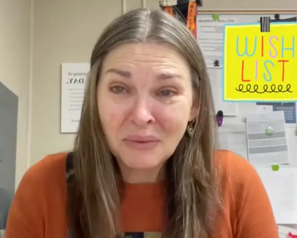 The teacher's video has prompted hundreds of people to give gifts.