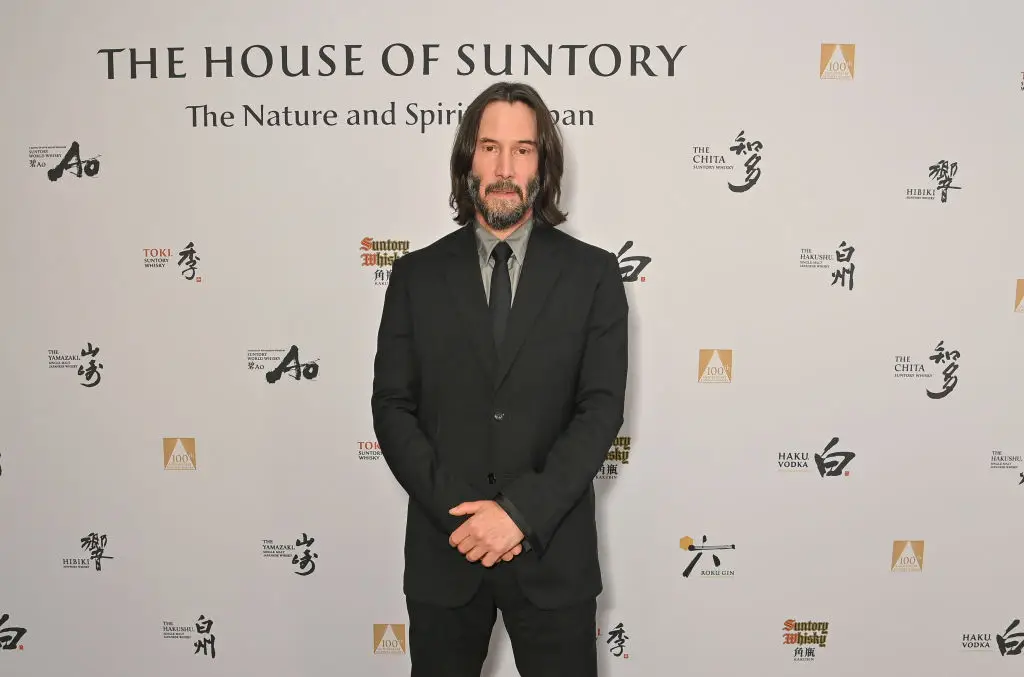 Reeves previously competed in a celebrity race (Dave Benett/Getty Images for House of Suntory)