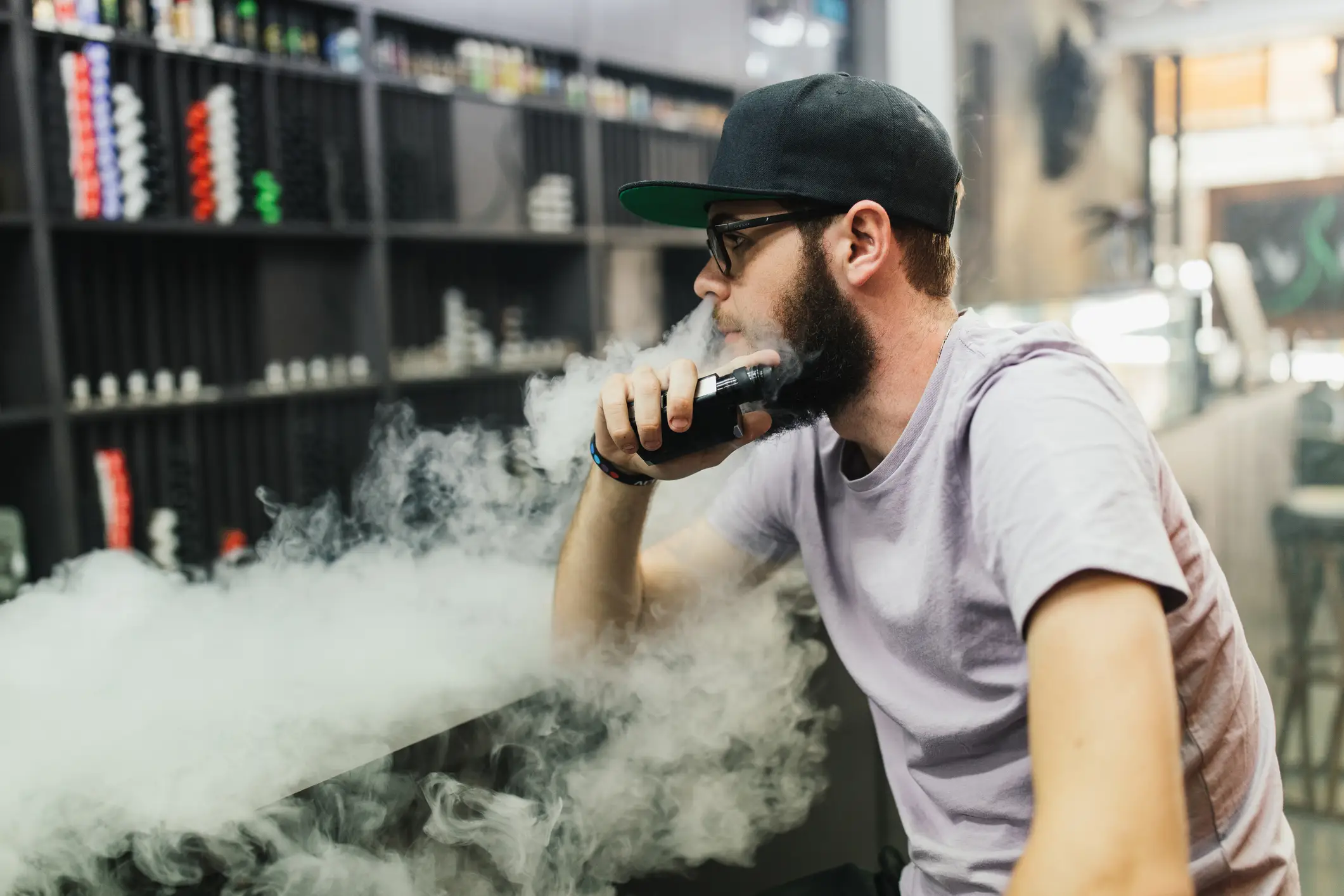 Heavy use of your vape could cause serious damage to your health (Hello World/Getty Images)