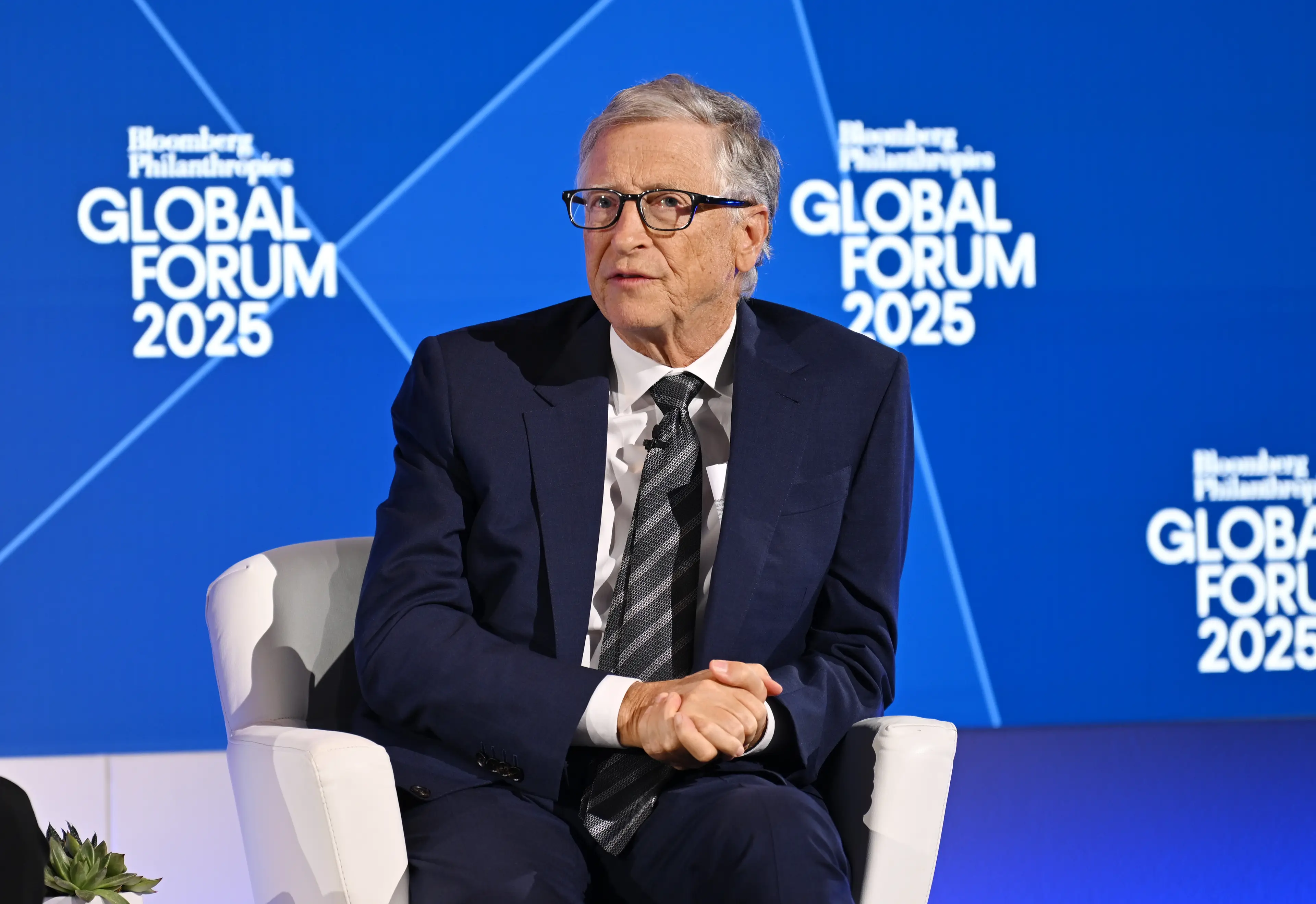 Philanthropist Bill Gates is still worth around $100bn after the divorce (Bryan Bedder/Getty Images for Bloomberg Philanthropies)