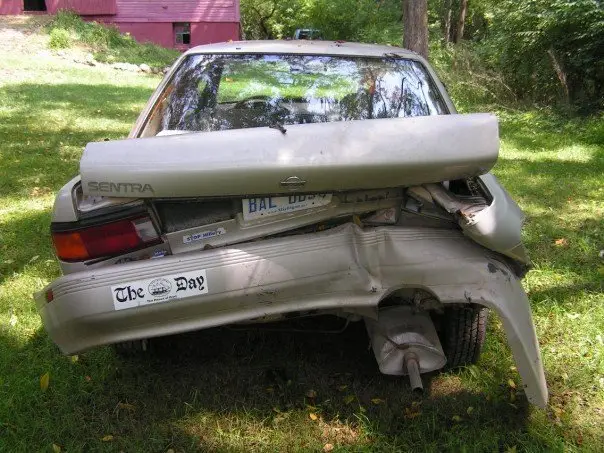 Willow's car was a 'mangled wreckage' (Jam Press) 