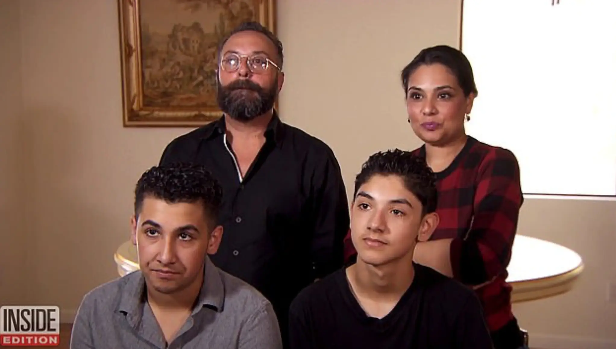 The Kenmore family had remained anonymous up until this point.