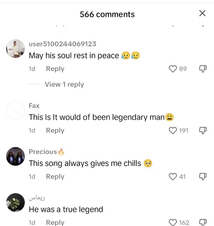 Fans shared their thoughts on the King of Pop.