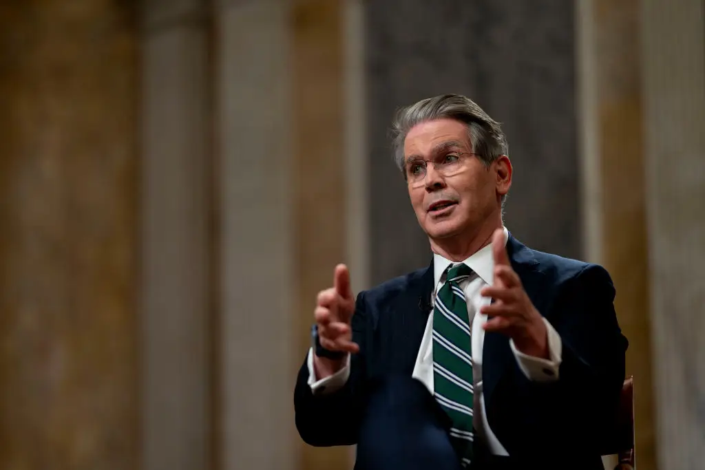 Bessent recently screamed at him (Stefani Reynolds/Bloomberg via Getty Images)