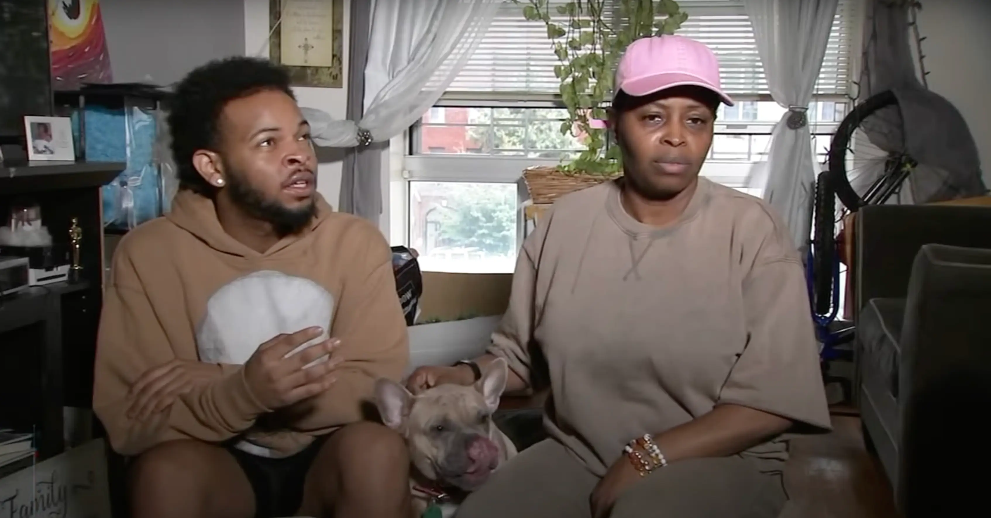 LaSaine and Kaseem were left distraught after missing their $8,500 cruise (ABC 7)