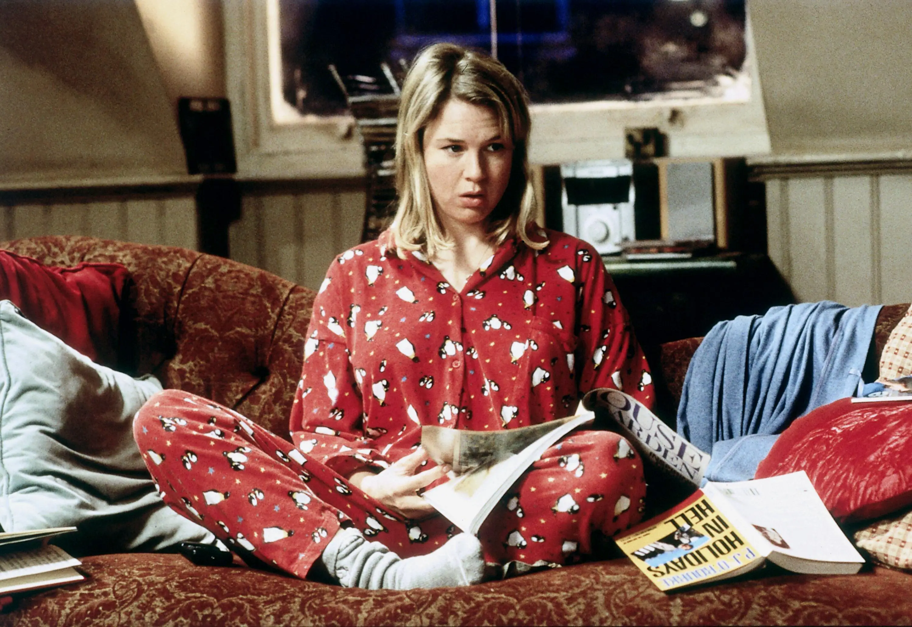 Renee Zellweger as Bridget Jones.