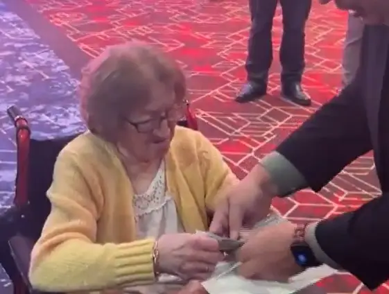 She won $1,000 on her birthday but the casino decided to double the jackpot.