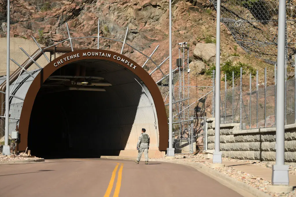 The Cheyenne Mountain Complex (RJ Sangosti/The Denver Post via Getty Images)