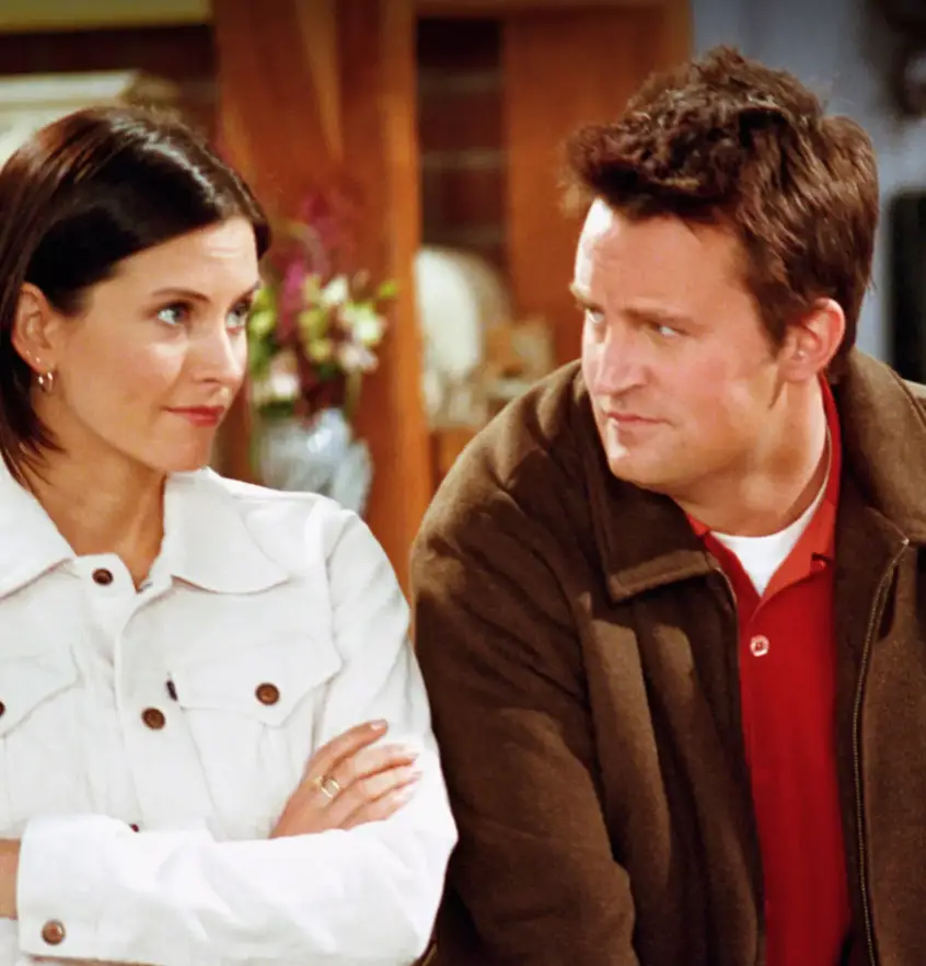 Courteney Cox has been getting sentimental about her late co-star. (NBC)