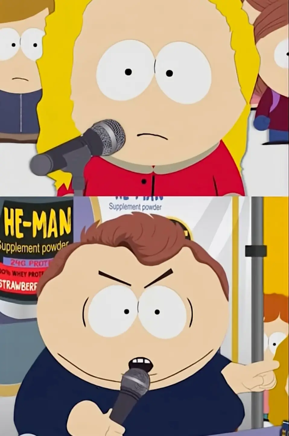 Kirk shared clips of the episode making fun of him and said it was important to take it in good spirit (Comedy Central)