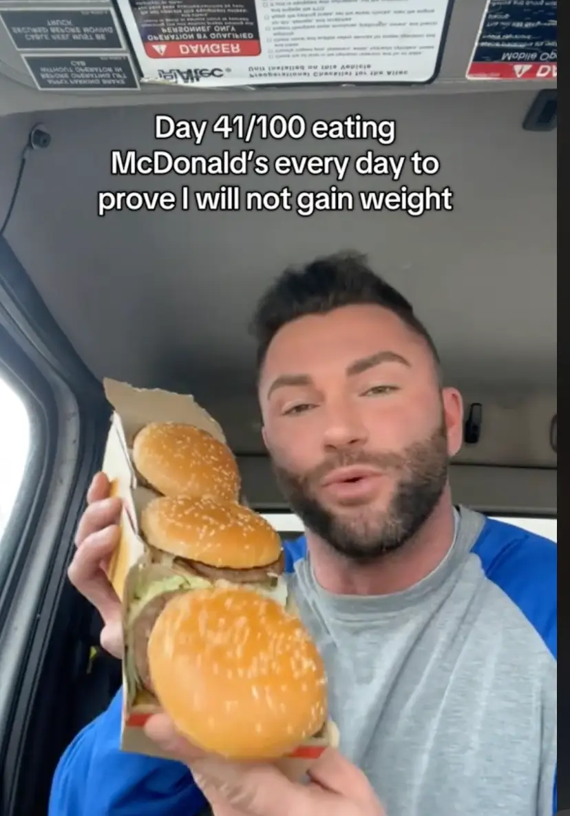 He's now up to day 41 at the time of writing (TikTok/@zona.eats)