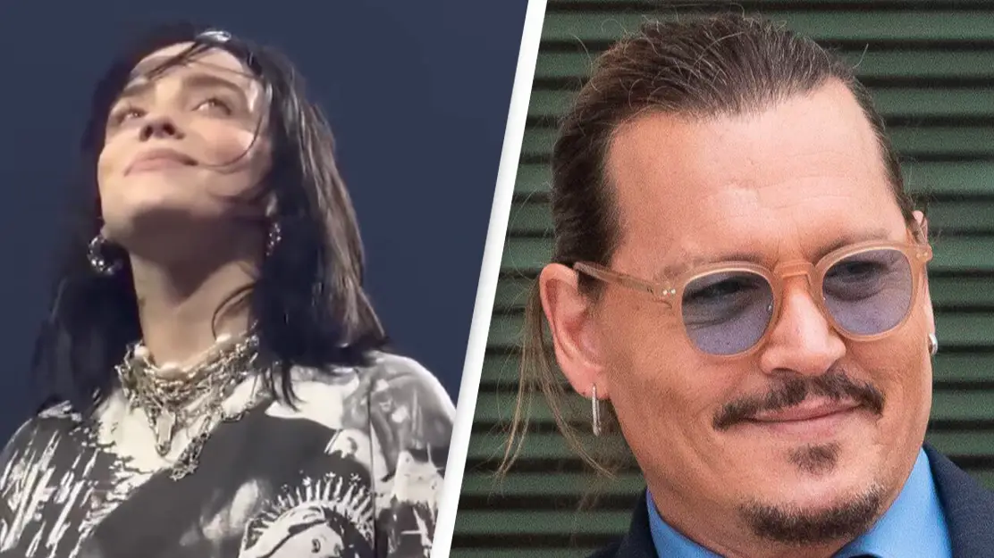 Billie Eilish Makes Surprise Reference To Johnny Depp While Performing Gig