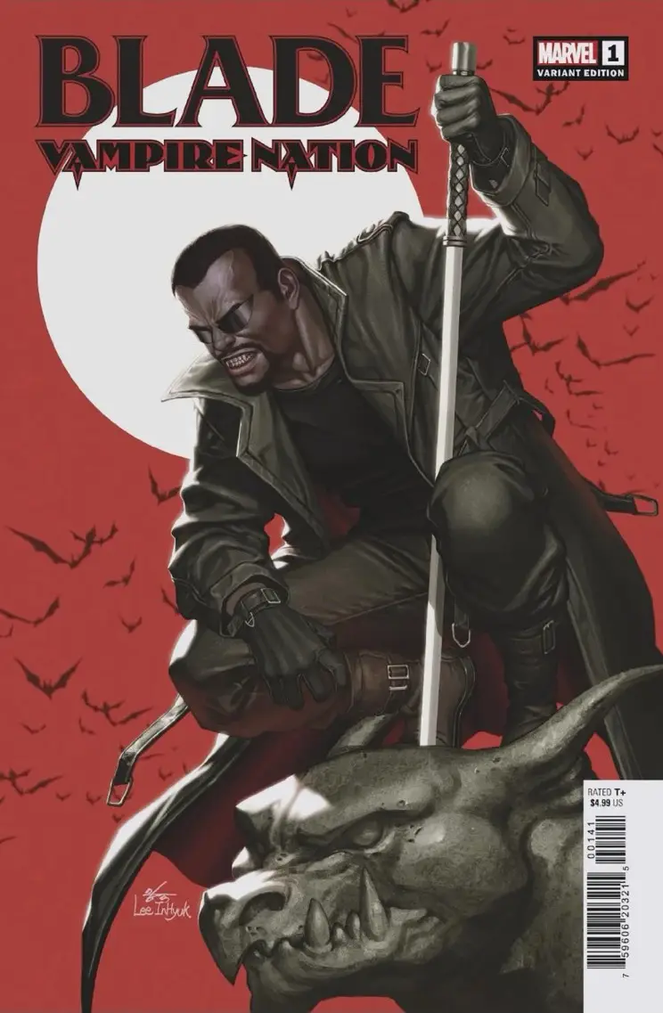 Ali had been set to portray Blade on screen, taking over from Wesley Snipes (Marvel Comics)