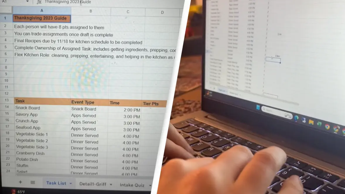 Family goes viral for their unusual Thanksgiving chores list