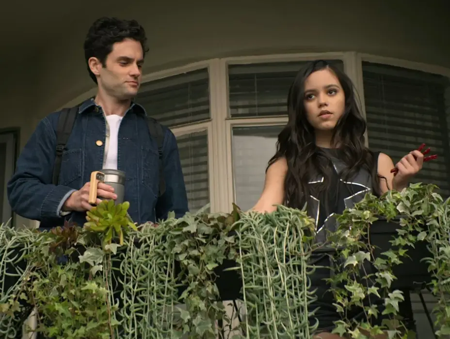 Oretaga landed a role in You in 2019 alongside Penn Badgley (Netflix)