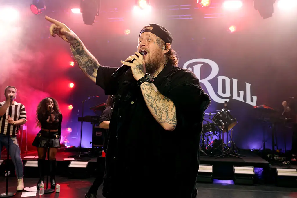 Jelly Roll revealed that most of his close friends just call him 'Jelly' (Photo by Alexander Tamargo/Getty Images for Amex x Carbone Beach)