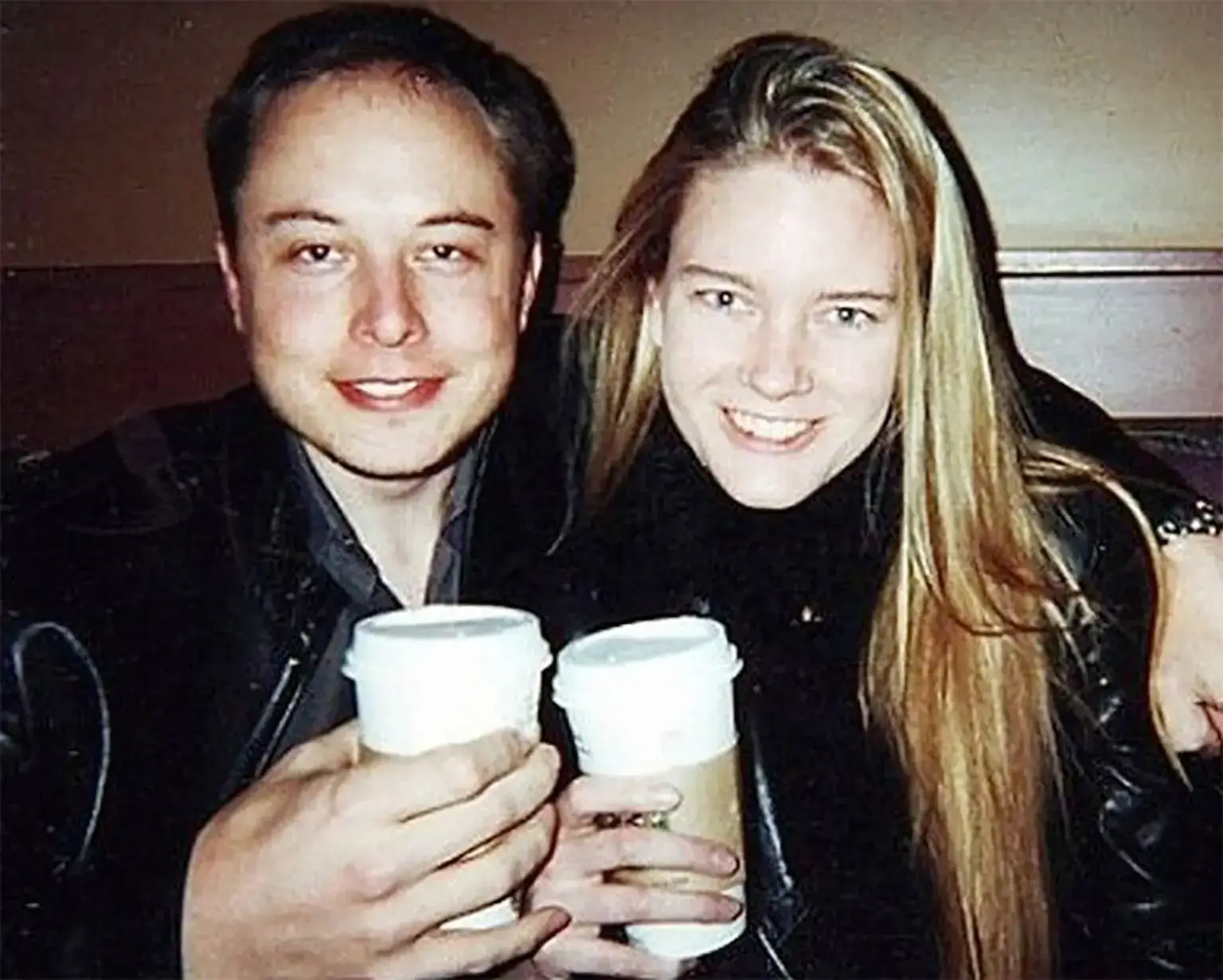 Musk with his first wife Justine Wilson (Justine Wilson)