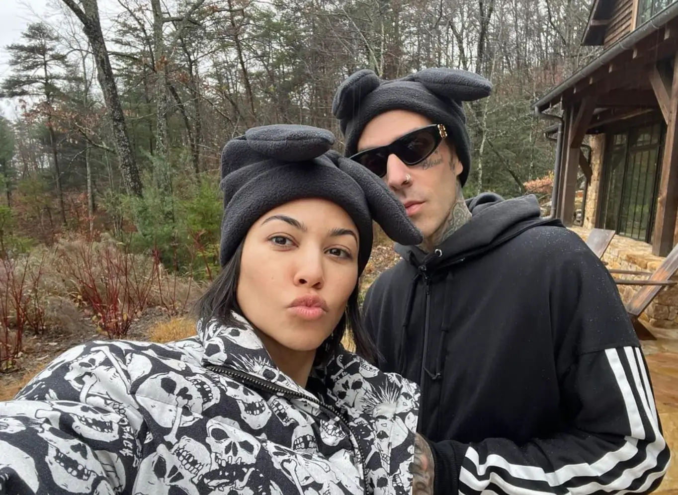 Kourtney and Travis snuck off for a quickie mid-filming.