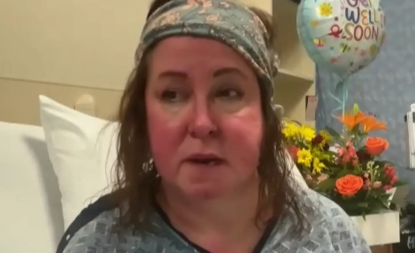 Jenn Ashcraft has now been in hospital for several days (12News)