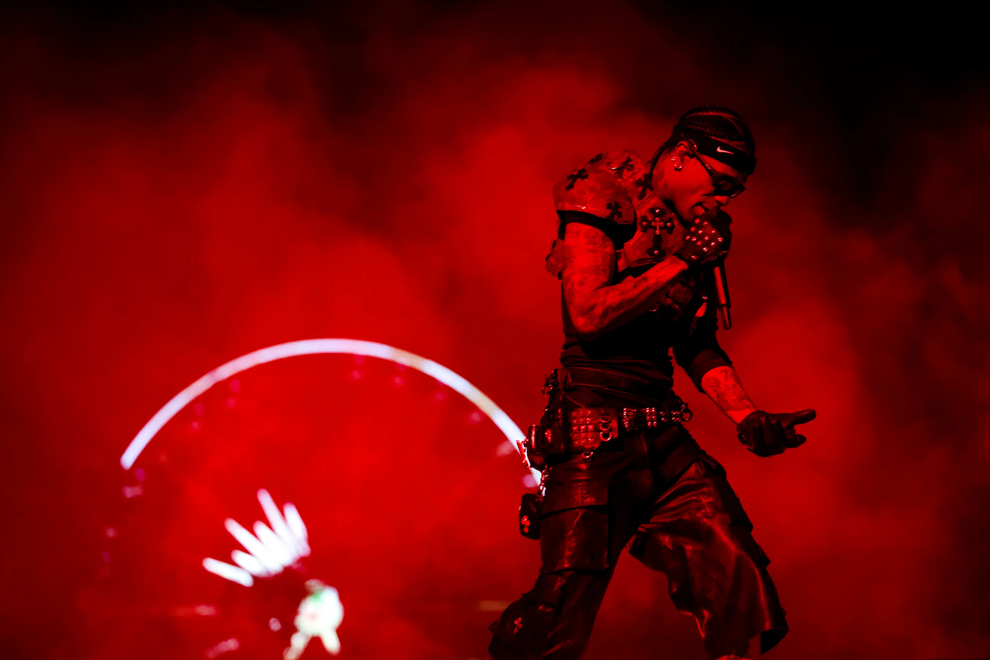 Travis Scott's 2025 Coachella performance went past curfew (Kevin Mazur/Getty Images for Coachella)