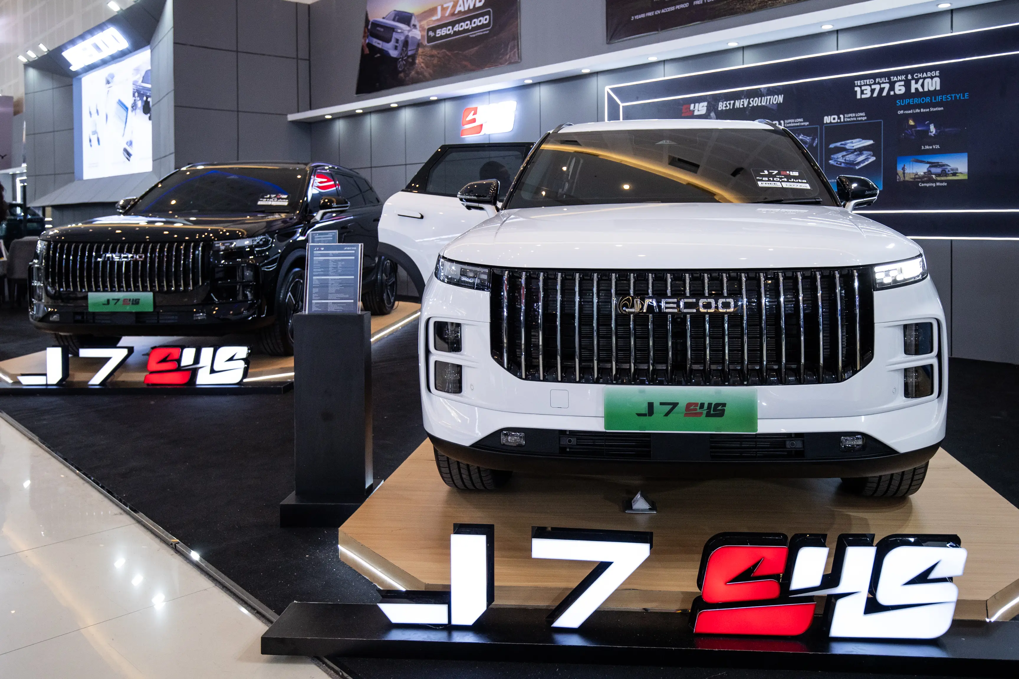 The Jaceoo 7 – pictured – is one of the UK's best selling cars at the moment (Robertus Pudyanto/Getty Images)