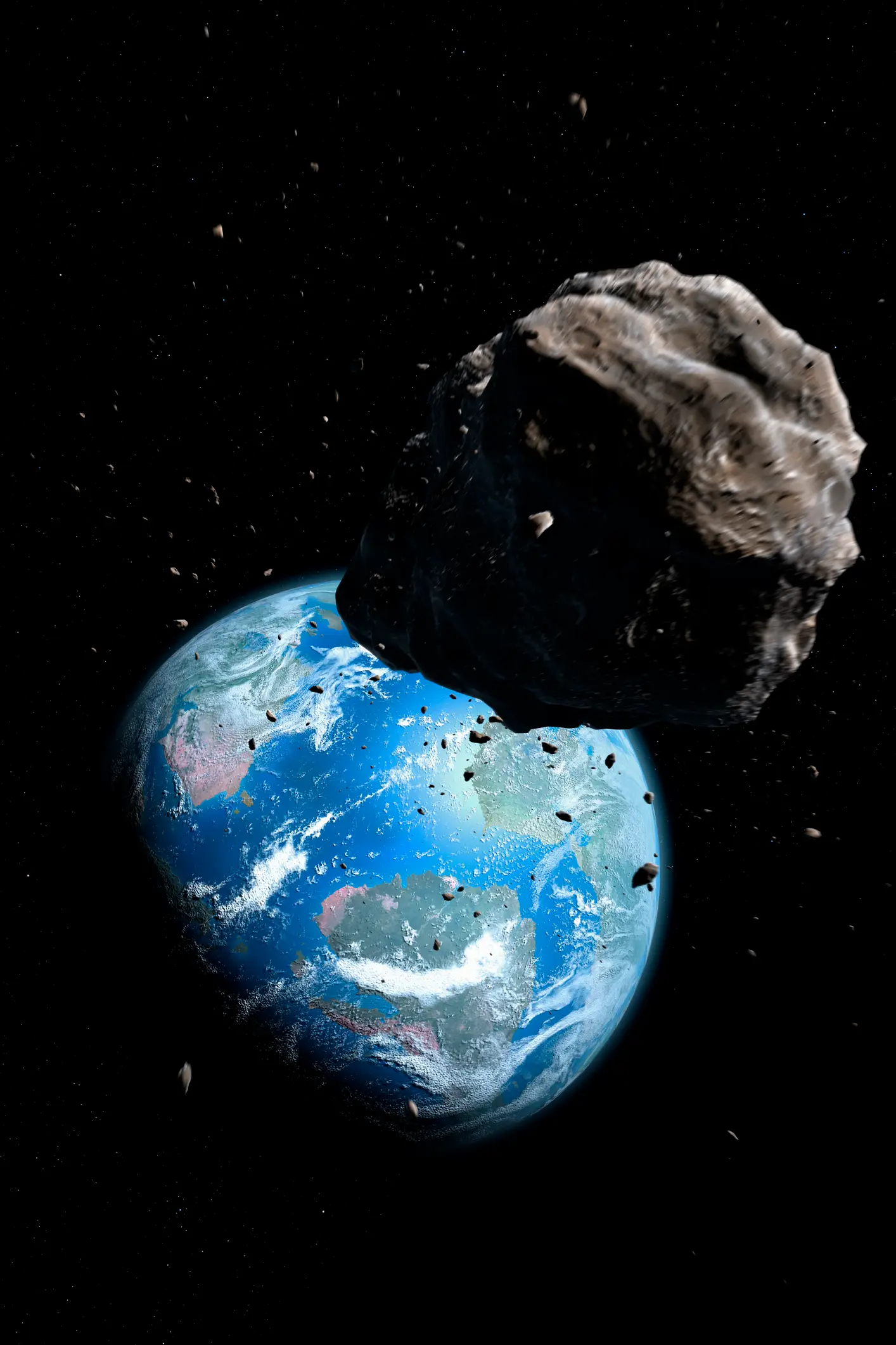 Dr Robin George Andrews believes the best possible defense could be to just allow the asteroid to hit Earth and evacuate the area (Getty stock)