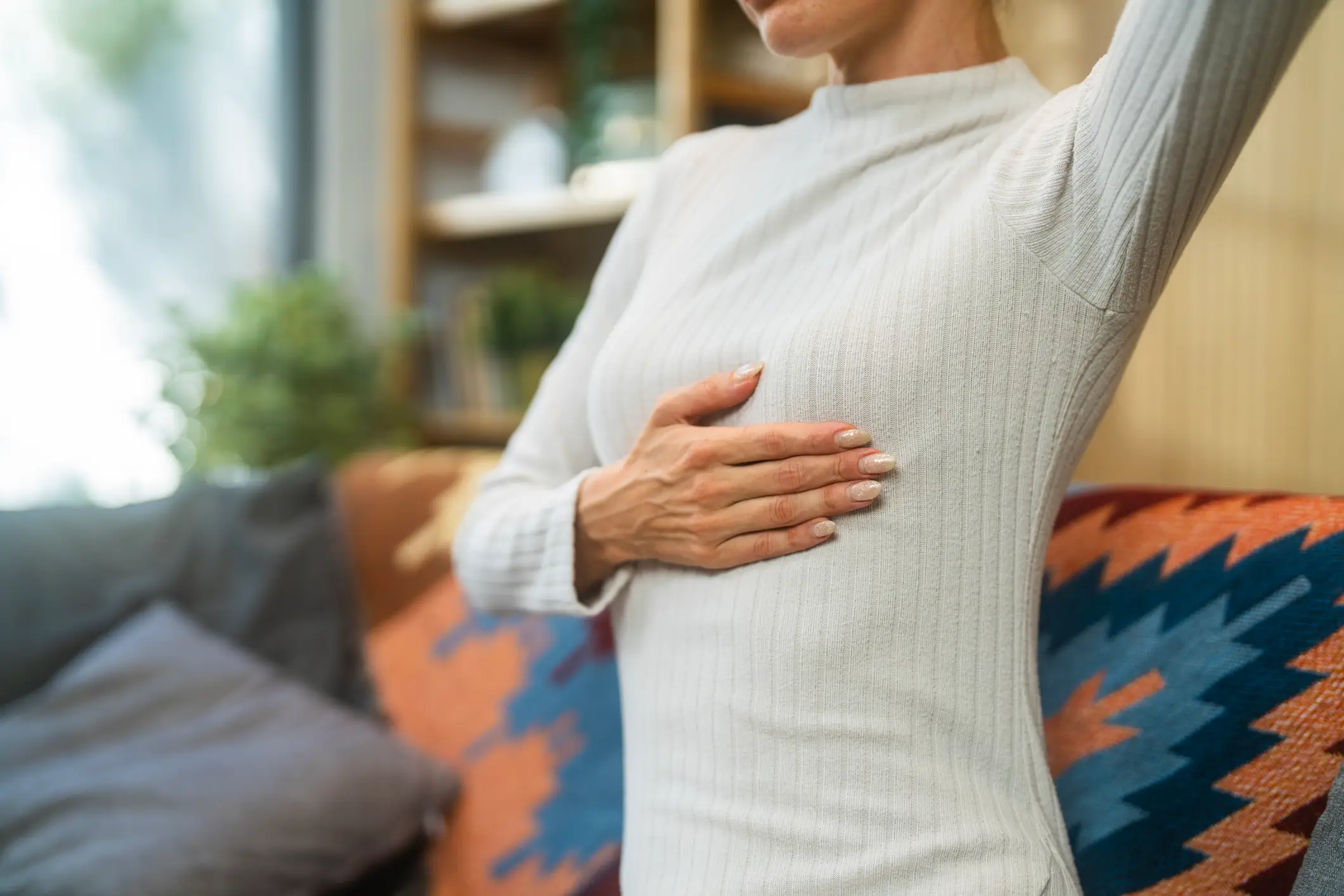 It's important for women to check themselves for breast cancer regularly (Getty Stock Image)