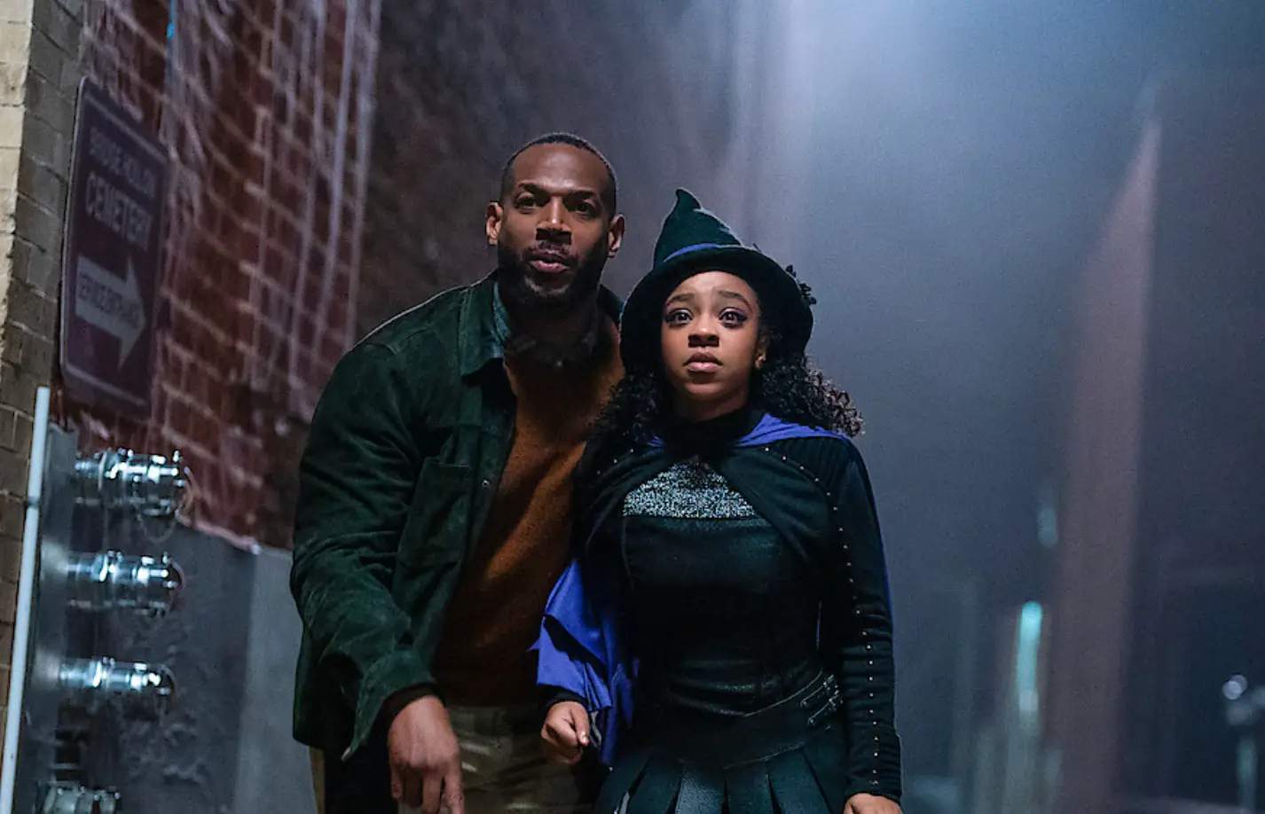 Stranger Thing's Priah Ferguson stars alongside Marlon Wayans.