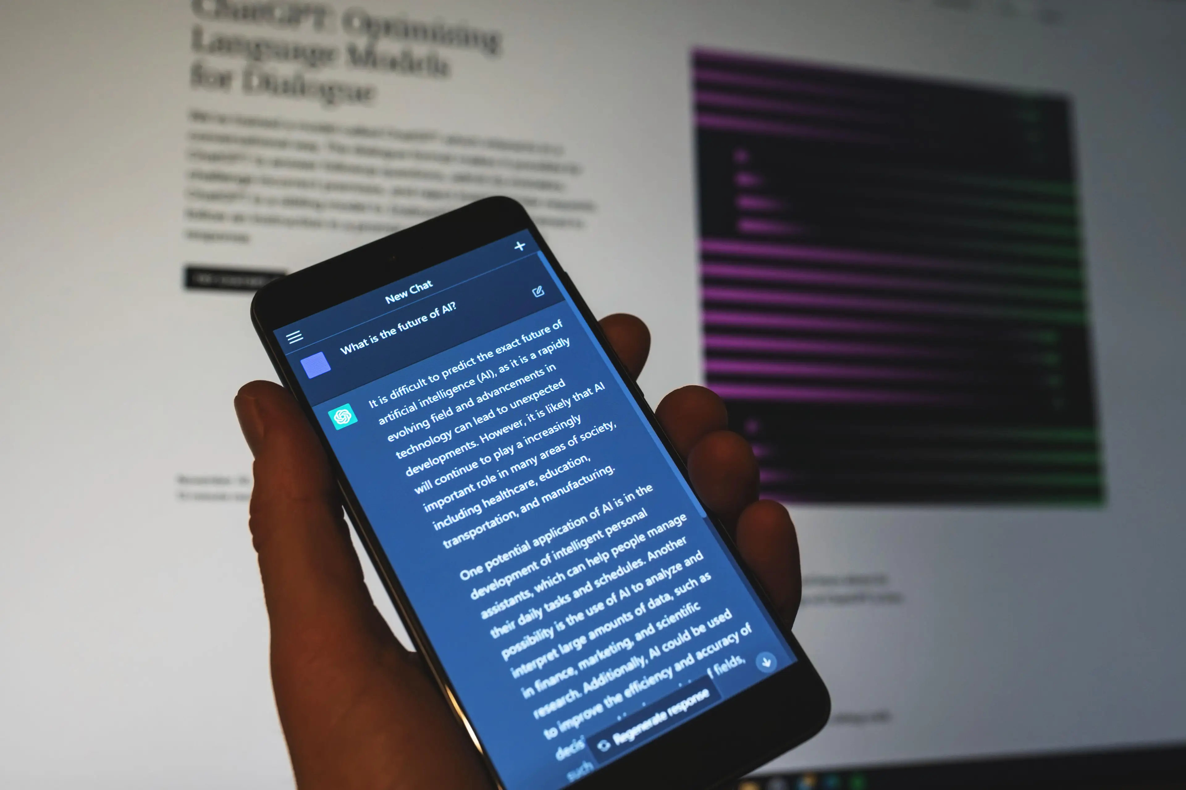 ChatGPT was made freely available to the public in November.