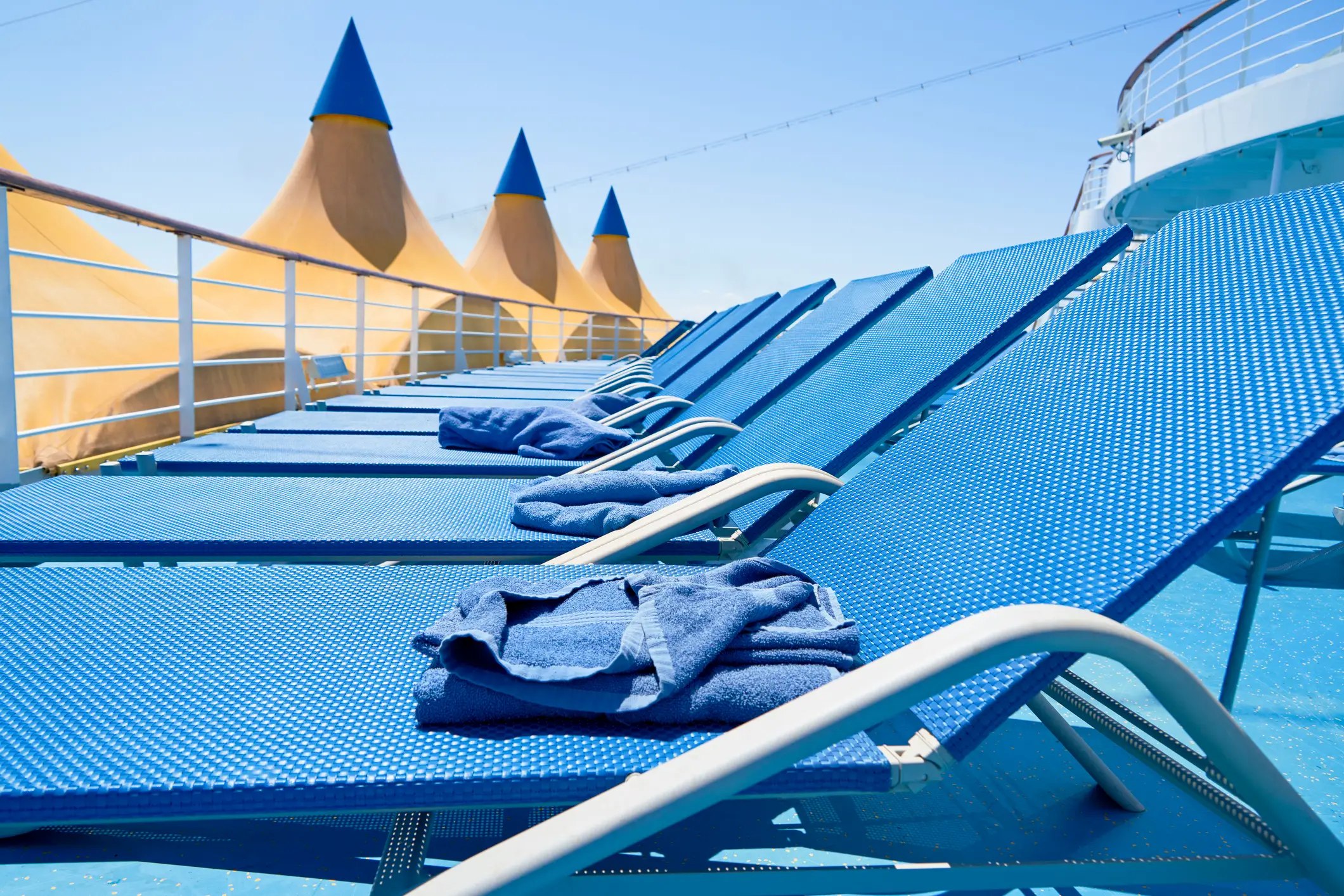 Most cruise ships don't allow seat-hogging (Aire Images/Getty Images)