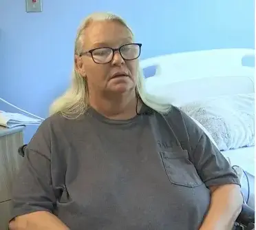 Carmen had just stepped out for a cigarette. (NBC/KFDX-TV)