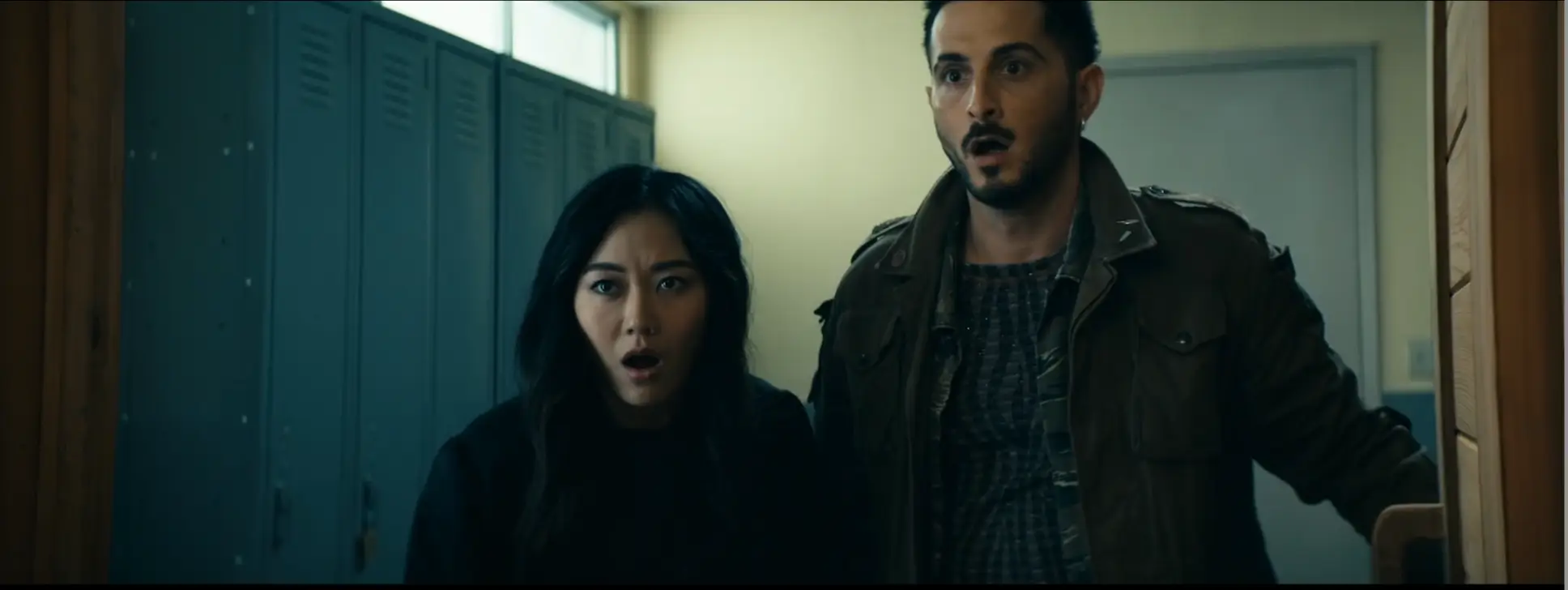 A time where art imitates real life - as this was all our reactions too. (Amazon Prime)