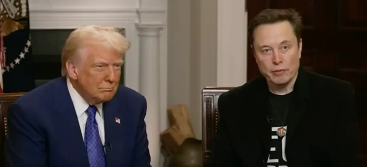 The president spoke about the media attempting to drive them apart (Fox News/YouTube)