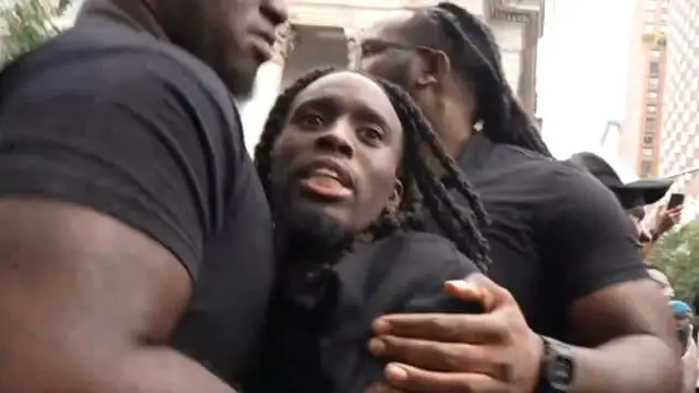 Kai Cenat was arrested following the 'riot'.