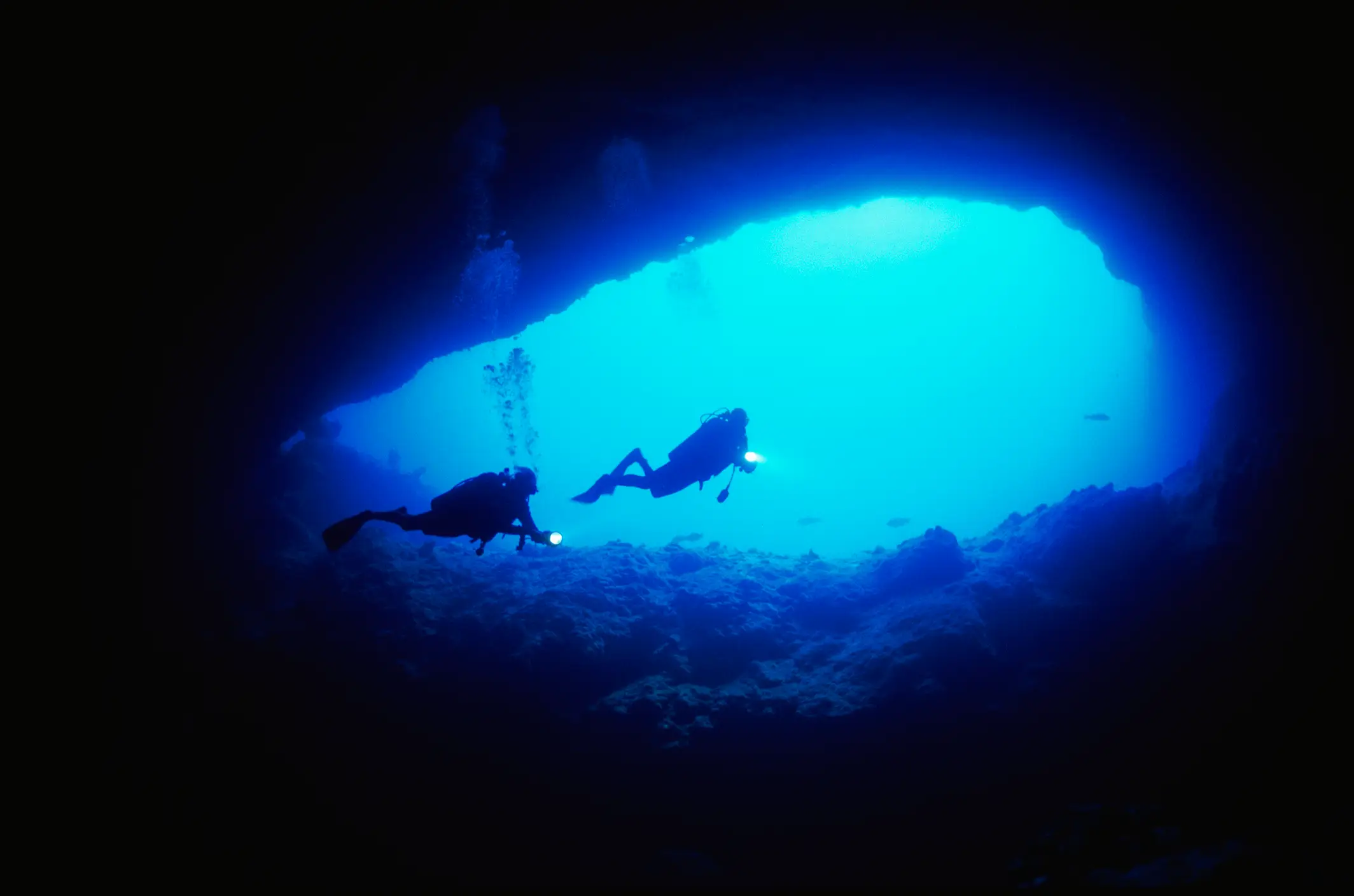 It's every cave divers' worst fear. (Getty Stock Image)