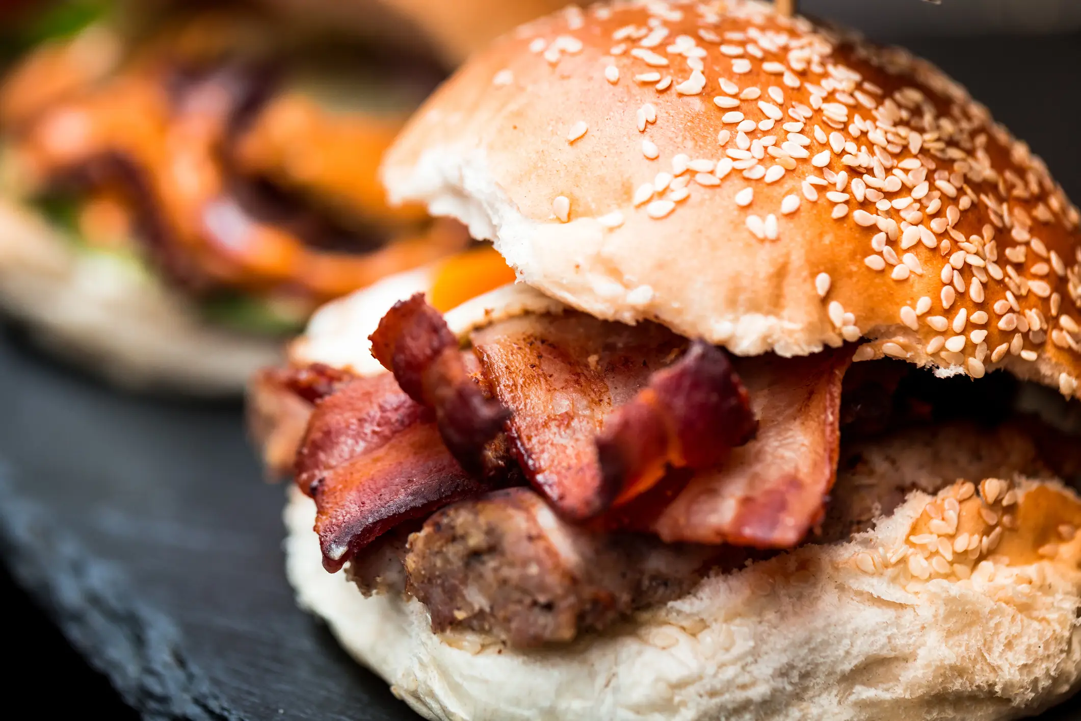 Bacon and sausages make the perfect breakfast companion, but aren't good for our hearts (Getty Images)