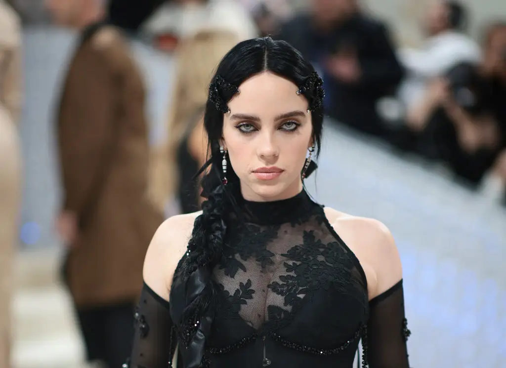Billie Eilish at the 2023 Met Gala (Photo by Dimitrios Kambouris/Getty Images for The Met Museum/Vogue)