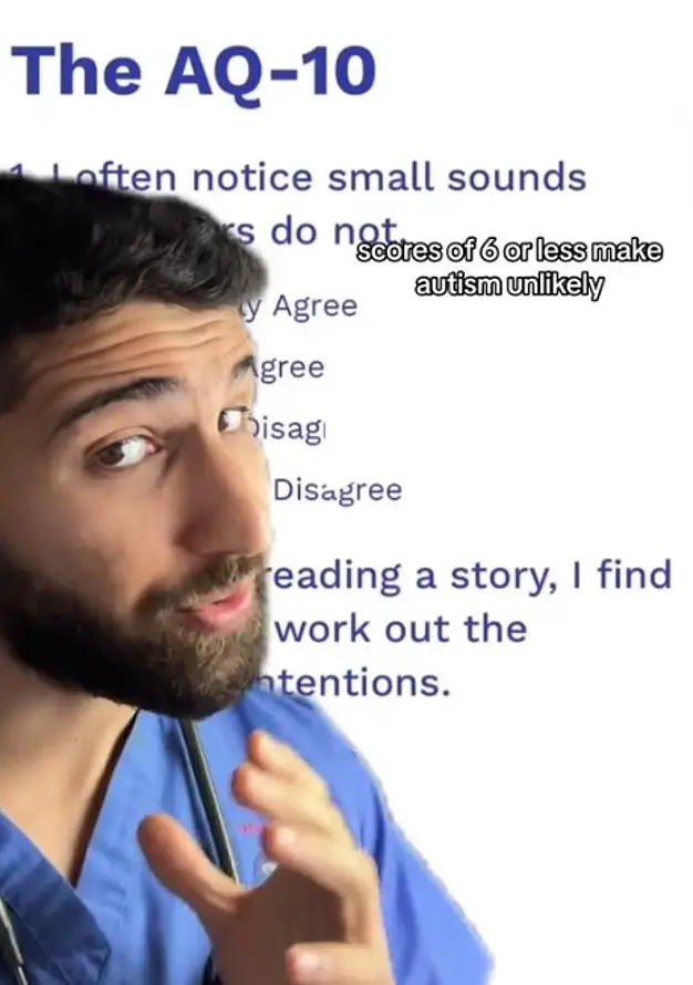 The doctor has shared details on the test (TikTok/@drsermedmezher)