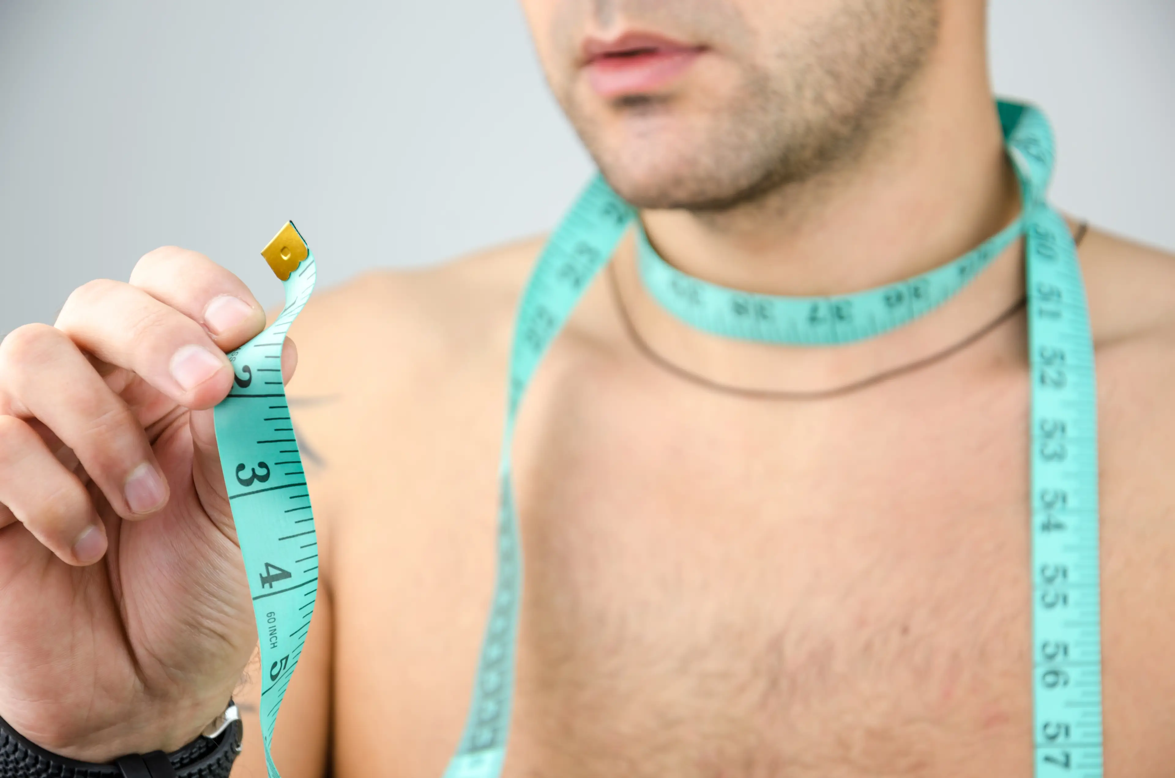 The size of your neck could indicate your risk levels for future health issues (Getty Stock Image)