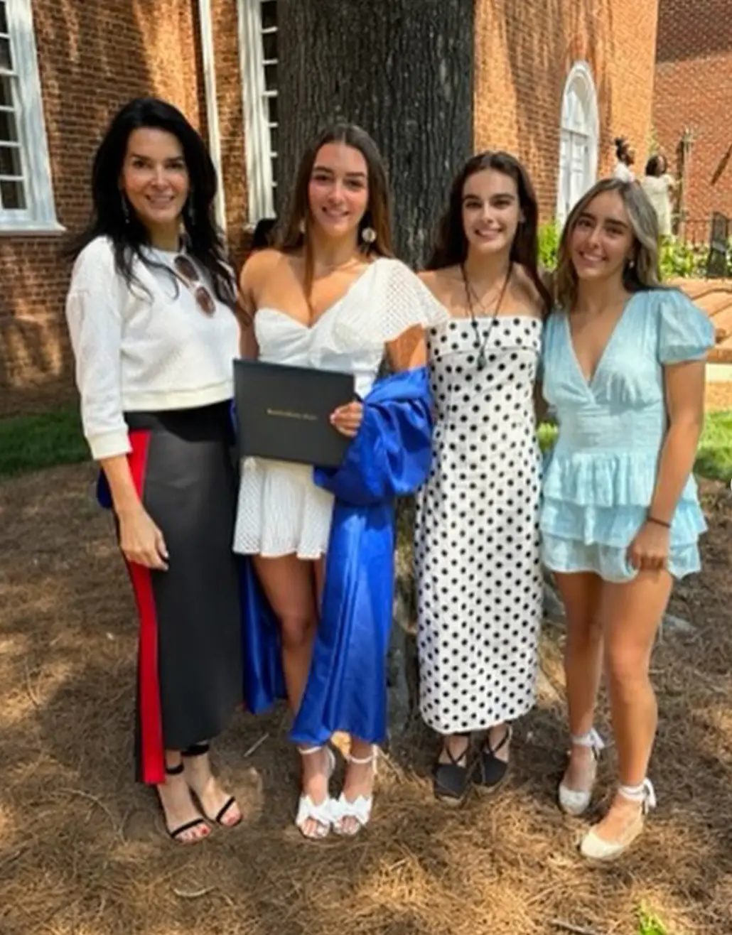 Harmon posted about her daughter's graduation just a few days ago. (Instagram/@angieharmon)