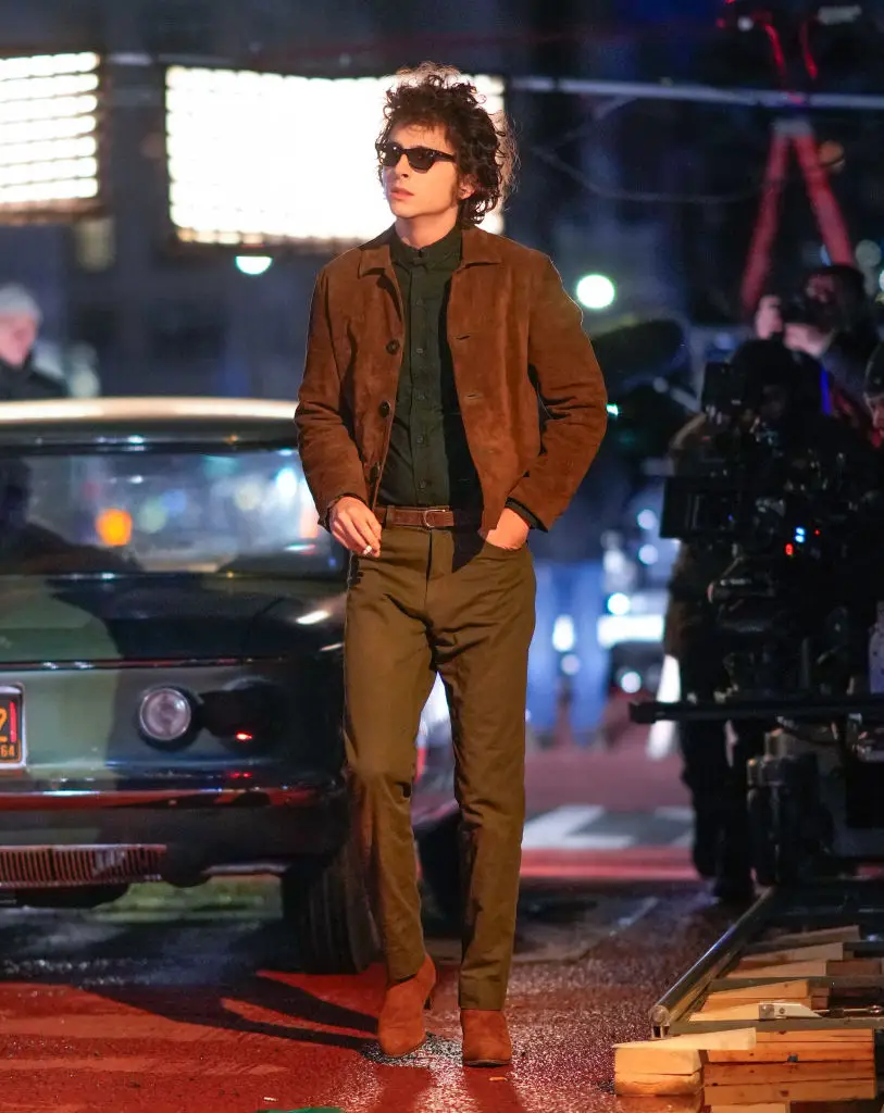 Chalamet stars as Bob Dylan (Gotham/GC Images)