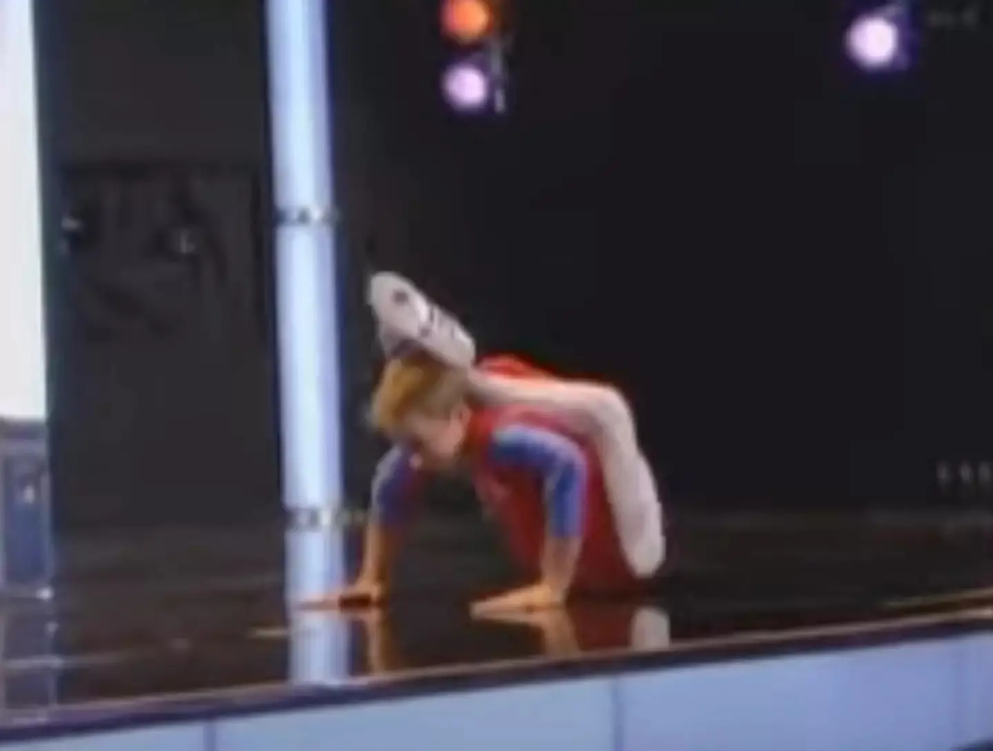 David Smith is 'the most flexible man on the planet' (NBC)