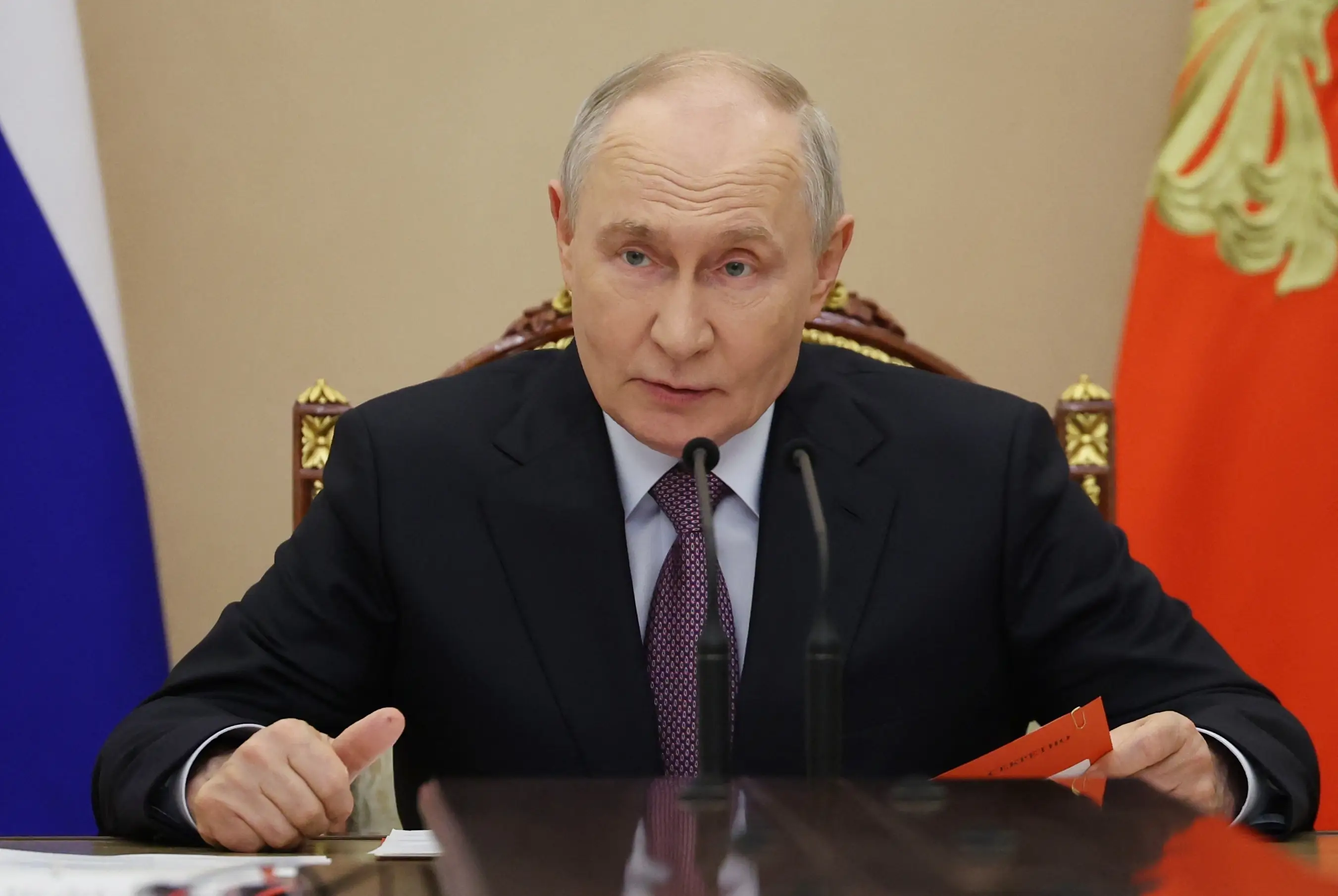 Reportedly Russia plans on carrying out an attack on a NATO country (Alexander KAZAKOV / POOL / AFP via Getty Images)