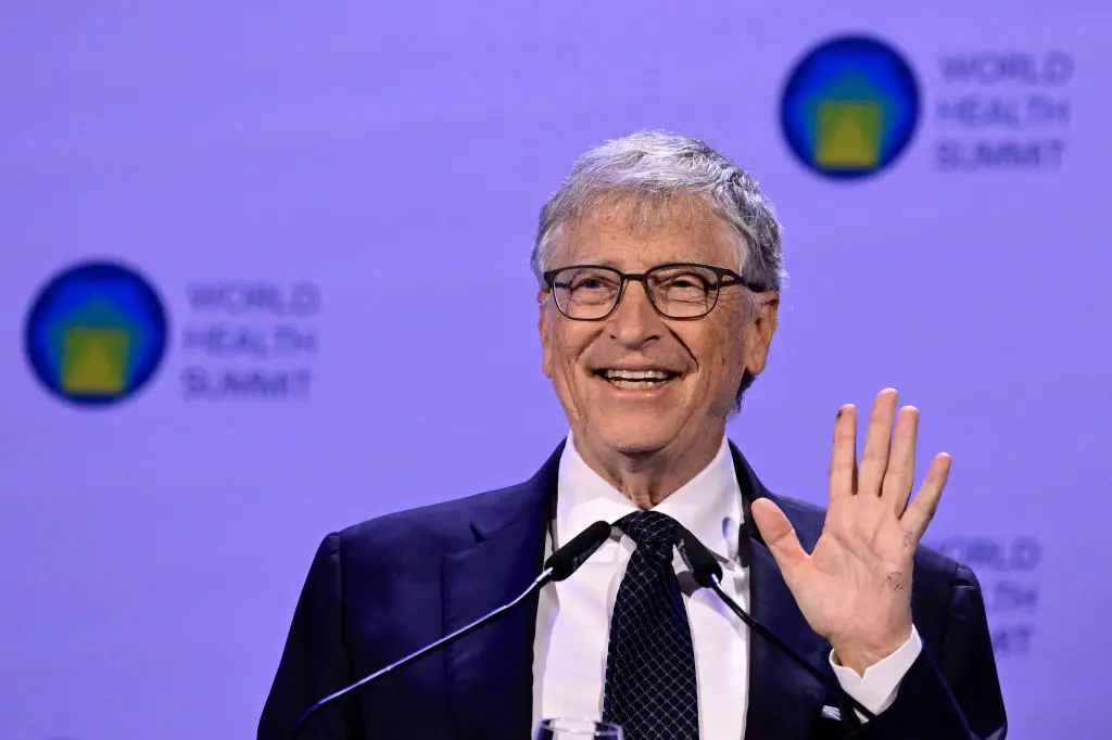 Microsoft co-founder and Bill and Melinda Gates Foundation co-chair, Bill Gates (JOHN MACDOUGALL/AFP via Getty Images)