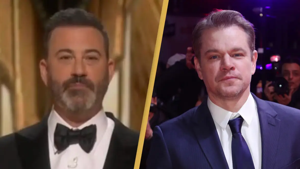 Jimmy Kimmel reignited long-running 'feud' with Matt Damon during Oscars