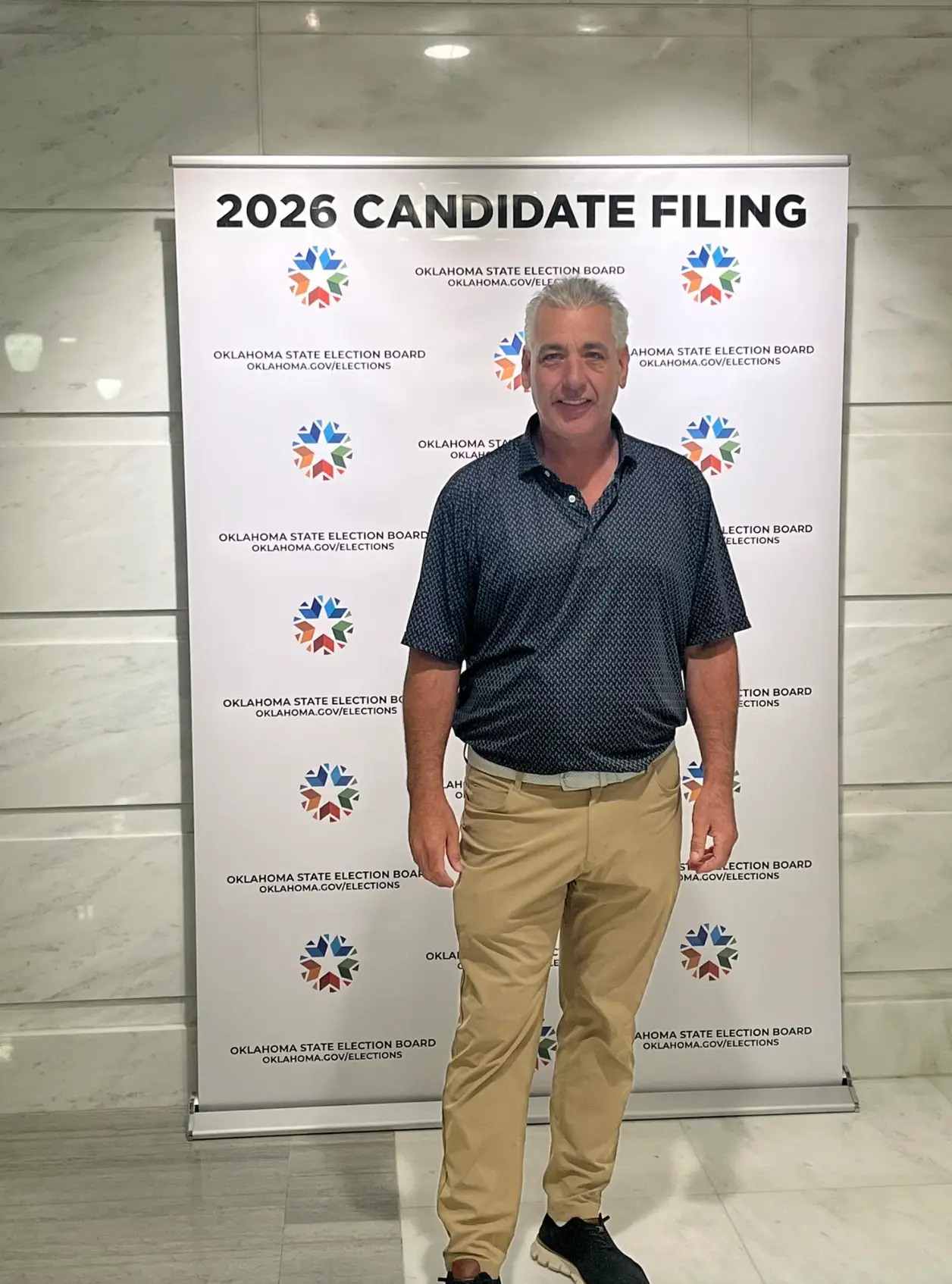 Barry Christian was a Republican Senate candidate (Facebook/Barry Christian)