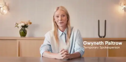 Paltrow was hired to put some burning questions to bed (Twitter/@astronomerio)