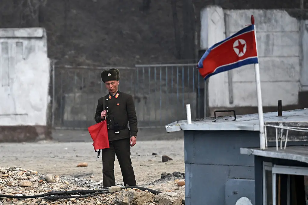 North Korea's border is being further secured (GREG BAKER / AFP via Getty Images)