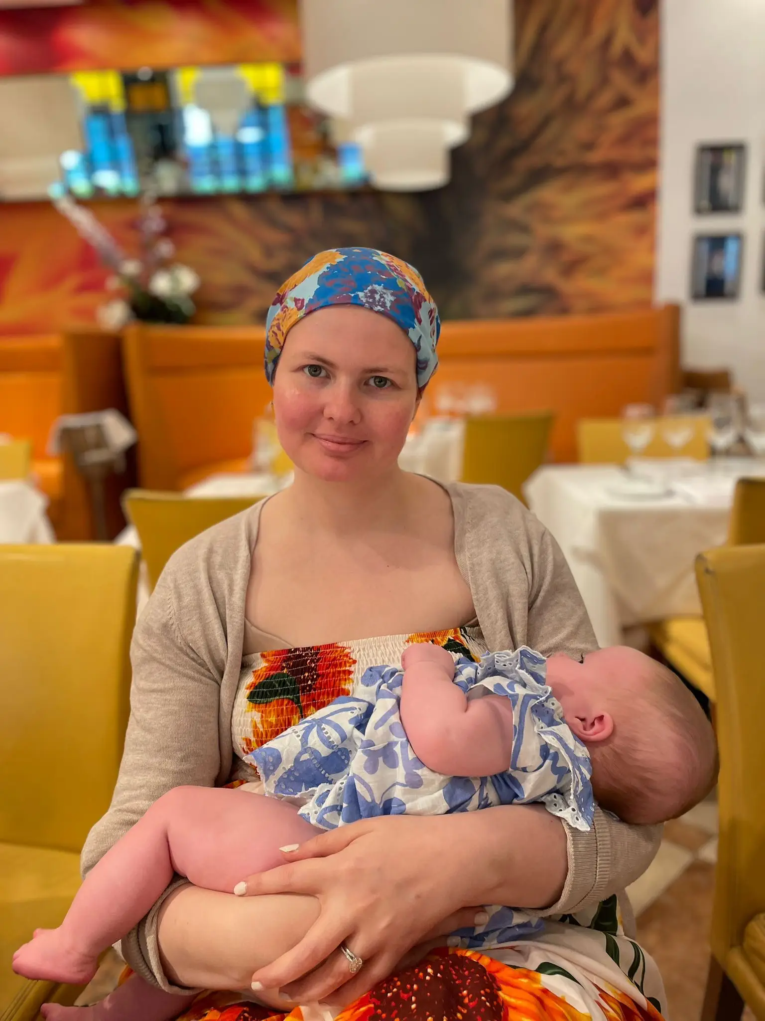 The Brit was diagnosed with cancer just ten days after giving birth (PA Real Life)